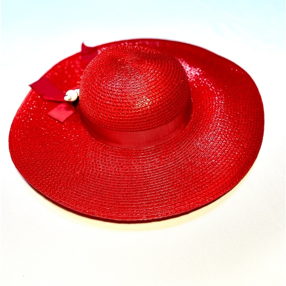 Designer’s Large-Brim Ball Hat Embellished by Don Anderson Italy - Picture 9 of 11